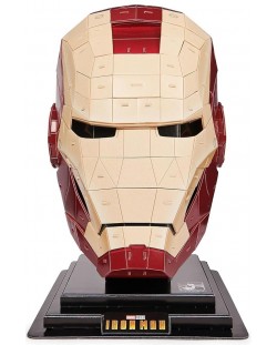 Spin Master 4D Puzzle de 96 de piese - Marvel: Casca Iron Man
