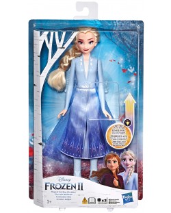 Papusa Hasbro Frozen 2 - Elsa intr- rochie stralucitoare