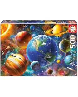 Puzzle Educa de 500 piese - Sistemul solar