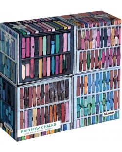 Puzzle Gibsons de 1000 piese - Rainbow Chalks