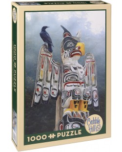 Puzzle Cobble Hill de 1000 piese - Totem in ceata, Tery Isaak