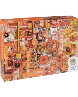 Puzzle Cobble Hill de 1000 piese - Portocaliu, Shely Davis
