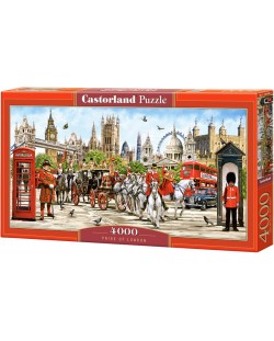 Puzzle panoramic Castorland de 4000 piese - Mandria Londrei, Richard Macneil