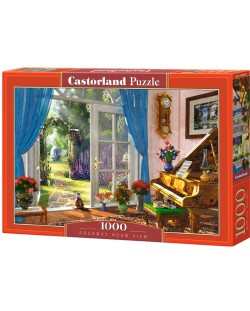 Puzzle Castorland de 1000 piese - Vedere a camerei cu usa, Dominic Davison