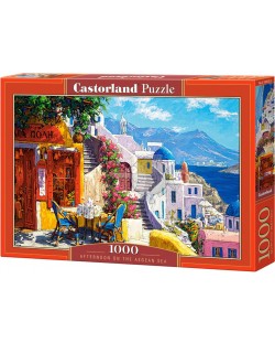 Puzzle Castorland de 1000 piese - O dupa amiaza in Marea Egee