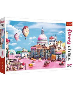 Puzzle Trefl de 1000 piese - Dulciuri in Venetia