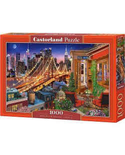 Puzzle Castorland de 1000 piese - Brooklyn Bridge Lights
