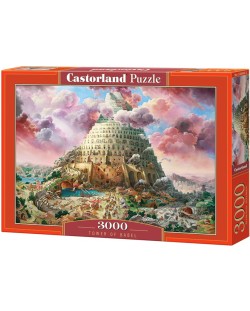 Puzzle Castorland de 3000 piese - Turnul Babel 