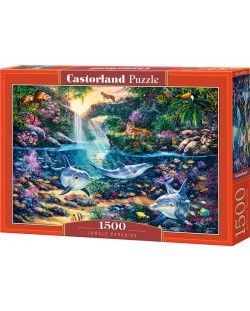 Puzzle Castorland de 1500 piese -  Paradis in jungla
