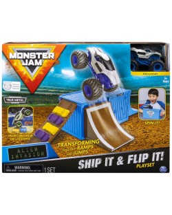 Set de joaca Spin Master Monster Jam - Ship it & Flip it