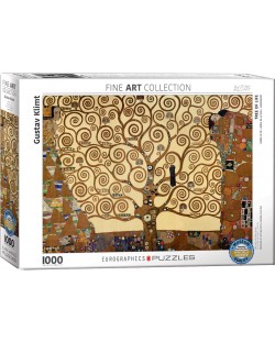 Puzzle Eurographics de 1000 piese – Copacul vietii, Gustav Klimt