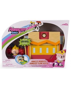 Mini set de joaca cu figurine din Spin Master, Powerpuff Girls - Princess Morbucks la scoala