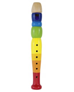 Instrument muzical pentru copii Goki - Flaut, colorat