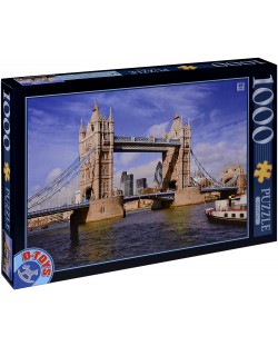 Puzzle D-Toys de 1000 piese - Tower Bridge, Londra