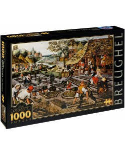 Puzzle D-Toys de 1000 piese – Primavara, Pieter Bruegel cel Tanar