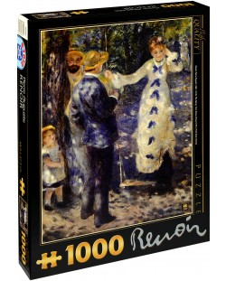 Puzzle D-Toys de 1000 piese - Leaganul, Pierre Renoir