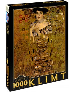 Puzzle D-Toys de 1000 piese – Portretul lui Adel Bloch-Bauer I, Gustav Klimt