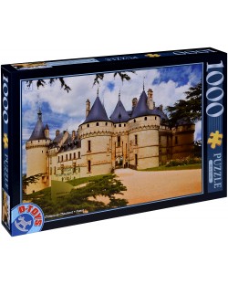 Puzzle D-Toys de 1000 piese - Castelul Chaumont sur Loire, Franta