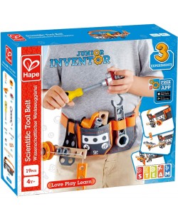 Set de joaca  Hape Junior Inventor - Centura pentru tineri inventatori