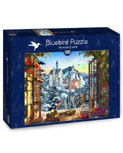 Puzzle Bluebird de 1000 piese - Castelul din munti
