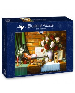 Puzzle Bluebird de 2000 piese - Ea ma iubeste