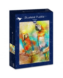 Puzzle Bluebird de 1000 piese - Papagali