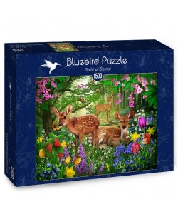 Puzzle Bluebird de 1500 piese - Spiritul primaverii