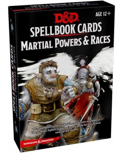 Completare pentru jocul de rol Dungeons & Dragons - Spellbook Cards: Martial Powers & Races