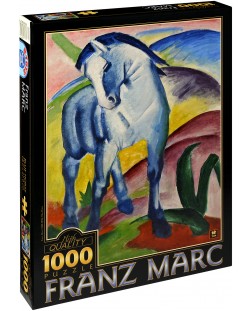 Puzzle D-Toys de 1000 piese – Cal gri, Frantz Mark