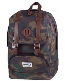 Ghiozdan scolar anatomic Cool Pack City - Camouflage