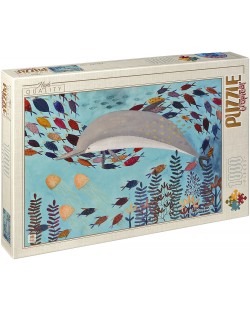 Puzzle D-Toys de 1000 piese – Delfin, Andrea Kurti