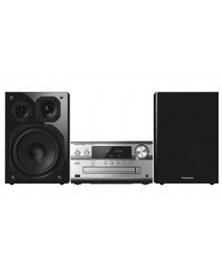 Mini sistem audio Panasonic - SC-PMX150, hi-fi, negru/gri