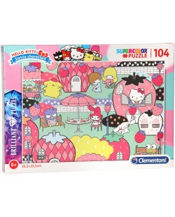 SuperColor Brilliant Puzzle Hello Kitty