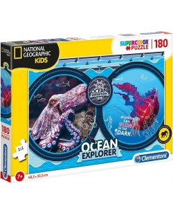 Puzzle Clementoni de 180 piese - National Geographic Ocean Expedition