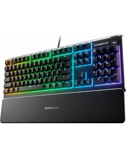 Tastatura gaming SteelSeries - Apex 3,neagra