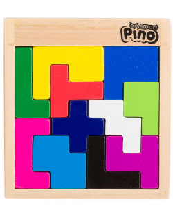 Mini puzzle meticulos Pino Smart - 11 piese