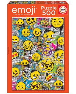 Puzzle Educa din 200 de piese - Graffiti Emoji