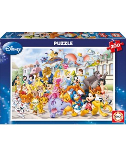 Puzzle Educa din 200 de piese - Parada Disney