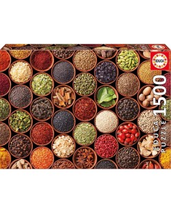 Puzzle Educa de 1500 piese - Ierburi si condimente