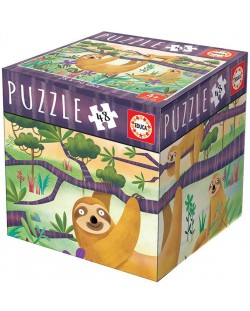 Mini puzzle Educa de 48 piese - Lenes