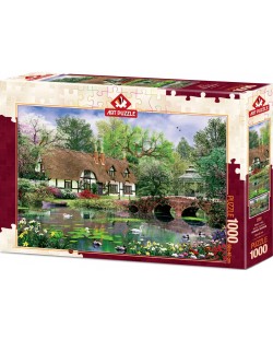 Puzzle Art Puzzle de 1000 piese - Water Lilies
