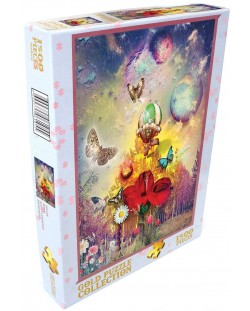 Puzzle Gold Puzzle de 1500 piese - Party in the Woodland