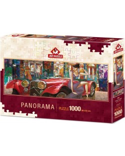 Puzzle panoramic Art Puzzle de 1000 piese - Invitation For Night