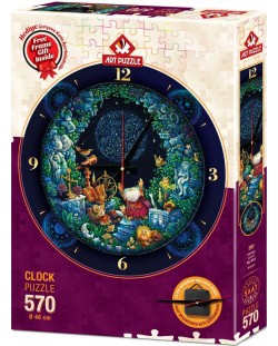 Puzzle-ceas Art Puzzle de 570 piese - Clock Astrology