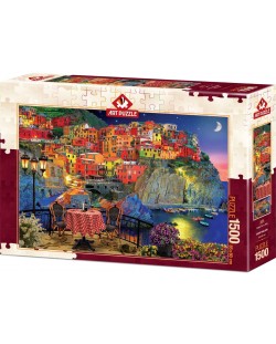 Puzzle Art Puzzle de 1500 piese - Cinque Terre, Italy. David M.
