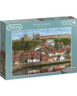Puzzle Jumbo de 1000 piese - Whitby Harbour, North Yorkshire