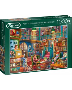 Puzzle Jumbo de 1000 piese -  An Afternoon in the Bookshop 