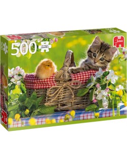Puzzle Jumbo de 500 piese - Ready for a Picnic