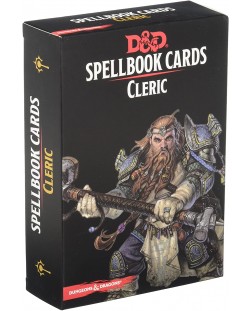 Completare pentru jocul de rol Dungeons & Dragons - Spellbook Cards: Cleric