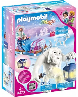 Set de joaca Playmobil  - Yeti cu sania